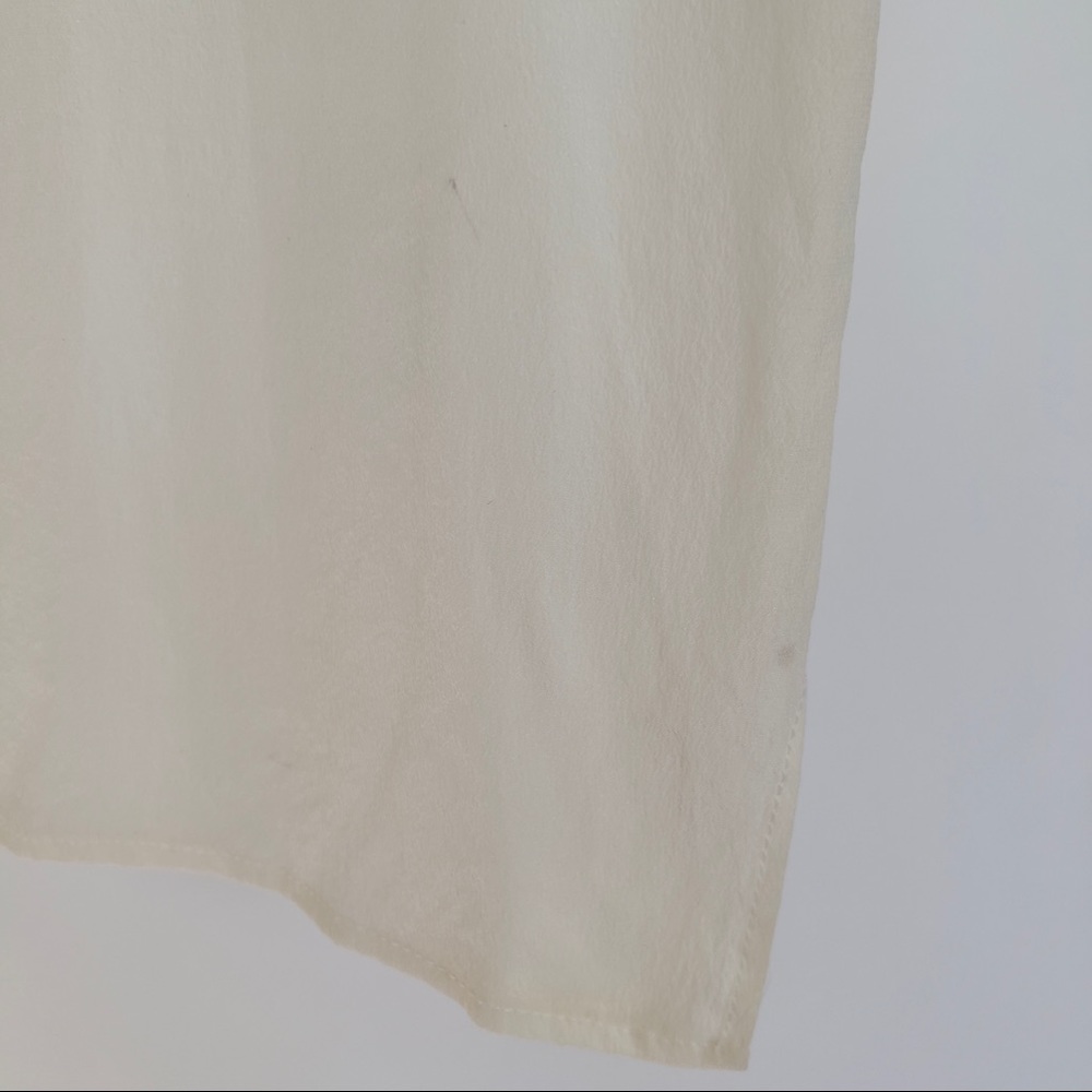 VTG Silk Watercolor Floral Top - Picture 4 of 8